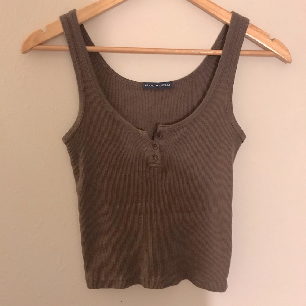 Brandy Melville brown tank